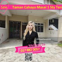 Pasir Gudang Taman Cahaya Masai Beautiful 1 Storey Terrace 3bed