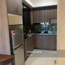 Havre condo, bukit jalil city pavilion, full furnish, corner, balcony