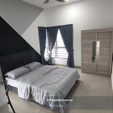 Partly furnished 
