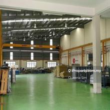 Two Adjoining Semi-D Factory with 3-Storey Office - For Sale