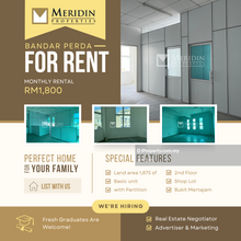 2nd Floor Shop Lot @ Bandar Perda 