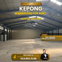 Kepong Warehouse For Rent 