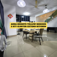 Cheap Adda Heights 2 Sty Cluster Only Rm1.25mil
