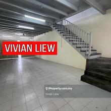 Ground Floor Shop Lot 1000sf Rent Bayan Baru Lepas Hot Area