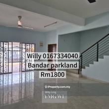 Bandar Parkland Double Storey House For Sale