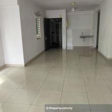 Newly painted Basic unit at Zenith Residence, Kelana Jaya