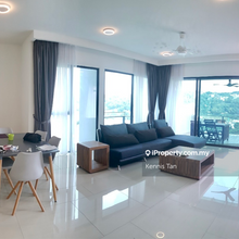 Nicely furnished unit with spacious balcony 