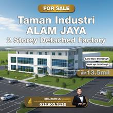 Taman Industri Alam Jaya, 42300 Puncak Alam,Selangor