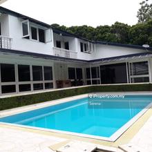 2 Storey Bungalow Part Furnish with pool and spacious garden for rent