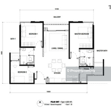 Smallest Layout in this project, unit also with 2 Parking Lot (Tandem)