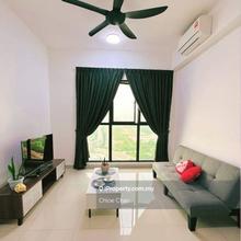 Trion @ KL 689sqft 2 R 1 B Near MRT Fully Furnished Unit For Rent