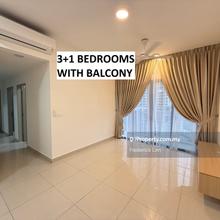 New Condo Quinn Residency Beside LRT to KLCC New House have balcony