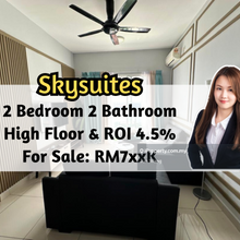 Skysuites @ Meldrum Hills, 2 Bedroom 2 Bathroom, ROI 4.3%, 1 Car Park