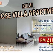 Rose Villa Apartment 3 Bedrooms 2 Bathrooms for Sale