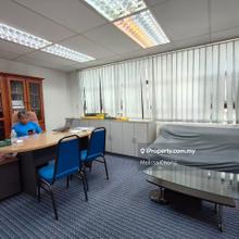 Serdang Perdana Office Partial Furnished 5 mins to MRT For Rent
