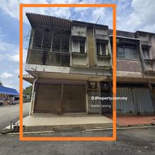 Mentakab 2-Storey End Shop Lot for Sale