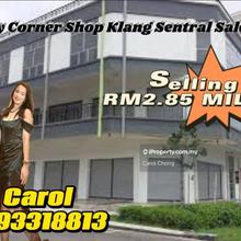 3 Storeys Corner Shop for Sale @ Klang Sentral 