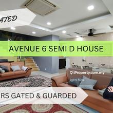 2 Storey Semi D, Avenue 6 Bandar Tun Hussein Onn For Sale