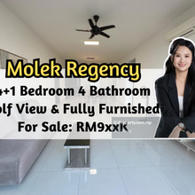 Molek Regency, Golf View, Fully Furnished, 4 plus 1 Bedroom, Mid Floor