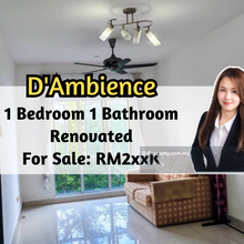D'Ambience Residences, 1 Bedroom 1 Bathroom, Renovated, 1 Car Park