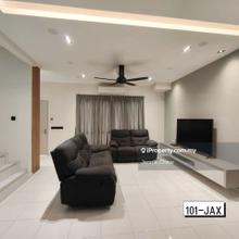 Facing parking Setia alam setia permai 2sty fully extended renovated