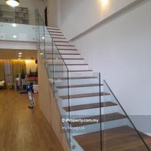 Partly furnished duplex office