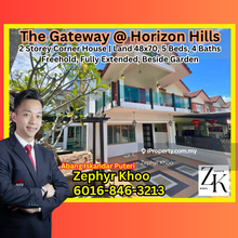 The Gateway @ Horizon Hills 2 Storey Corner House For Sale