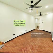 Ground floor unit, block daya, 3room 2 bath, Partly furnished