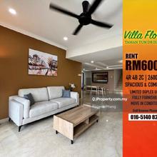 Limited Duplex Newly Renovated Villa Flora, Taman Tun Dr Ismail