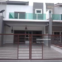 Nusari Bayu 3 Double Storey Terrance with kitchen cabinet & backyard 