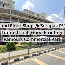 Pv128 Setapak , Ground Floor Shop,Super High Population,Good Frontage