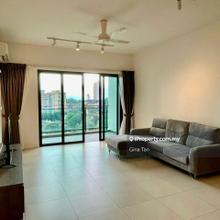 Well maintained unit  partly furnished 