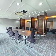 Limited Fully Furnished big office, Can rent 8 Season Car Parks