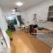Cyberjaya Freehold Fully Furnished Size 450 sqft The Vybe @ Techzone