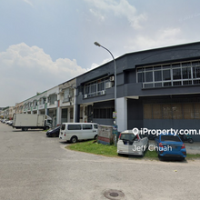 Corner 2 Storey Link Factory with Extra Extended Mezzanine Floor