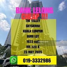 Bank Lelong Sky Sierra The Valley Taman Setiawangsa Kuala Lumpur