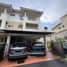 Gated and Guarded and End Lot with Garden