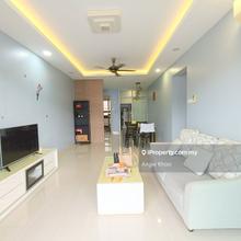 Gardens Ville Sungai Ara 1115sqft 2 car park Fully Furnished & reno