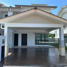 Rumah baru end lot nusa cinta kepala batas gated guarded clubhouse 