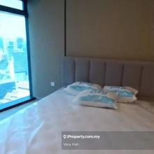 Tenanted good rental newly fully furnished high floor golf view