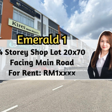 Austin Crest Emerald 1, 4 Storey Shop Lot 22x75, Facing Main Road