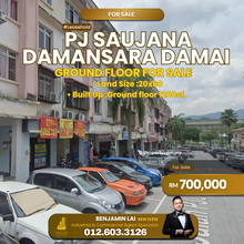 Saujana Damansara Damai PJ Ground Floor For Sale