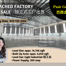 Pasir Gudang 6.8k 300amp Detached Factory