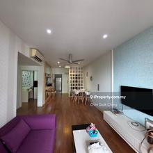 Alam damai condominium, block b, fully furnished, high floor