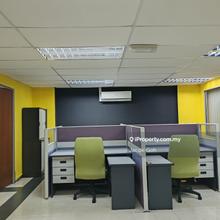 Fully Furnished Office for rent at Diamond Square, Jalan Gombak