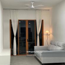 Ready Key On Hand! Walk 4 Mins To LRT Muhibbah! Fully Furnished!