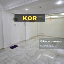 Partially Furnished Pangsapuri Jalan Tengah for Rent - Bayan Baru