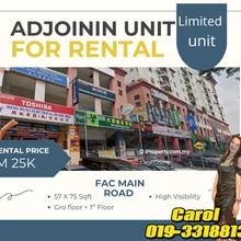 Limited Metro Prima Adjoining 2 Storey Shop For Rent 