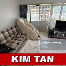 Taman Hui Aun Farlim 3 A/C Fully Furnished 1 Fix Carpark Worth Rent!
