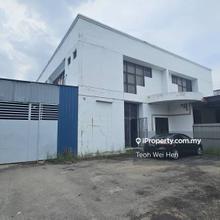Semi D Factory Warehouse Juru 100amps Ready To Move In 